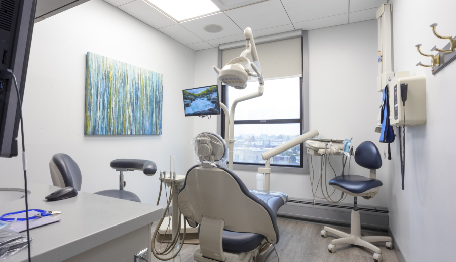 Dental exam room